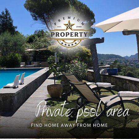 Suite Room With Private Pool Area, Near Como Lake, Private Parking I Villa Dei Leoni Morbio Inferiore Eksteriør billede